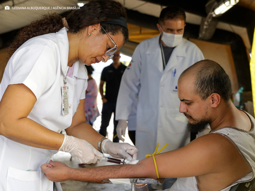 Tenda de acolhimento do Gama começa a funcionar nesta sexta-feira (12)