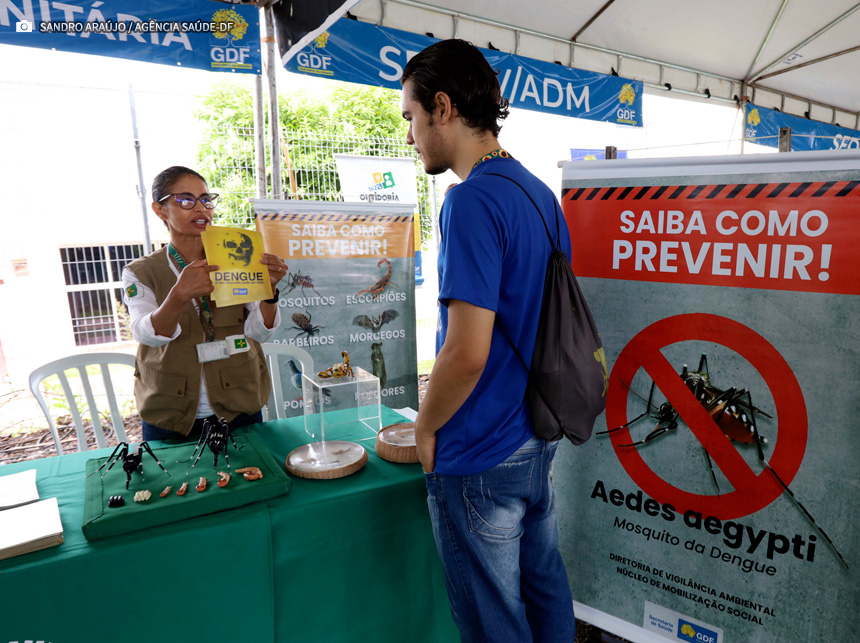 Vicente Pires recebe Dia D de combate à dengue neste sábado (10)