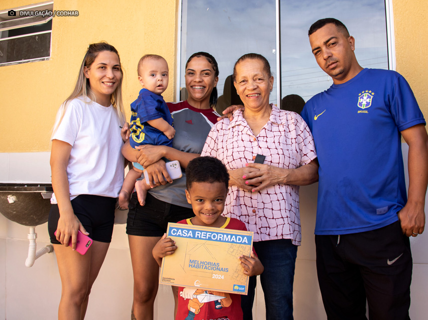 Programa Melhorias Habitacionais beneficia família em São Sebastião