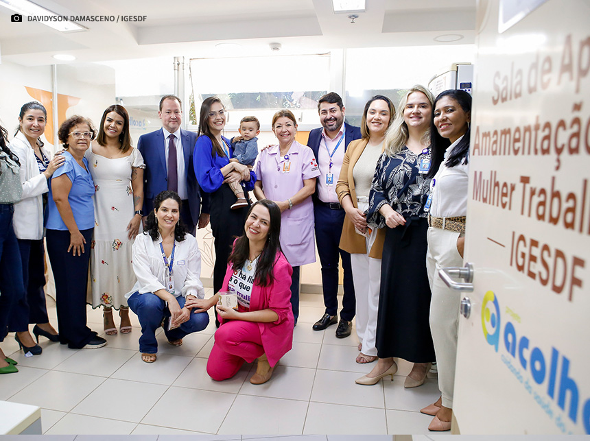 Ministério da Saúde certifica Sala de Apoio à Amamentação no HBDF