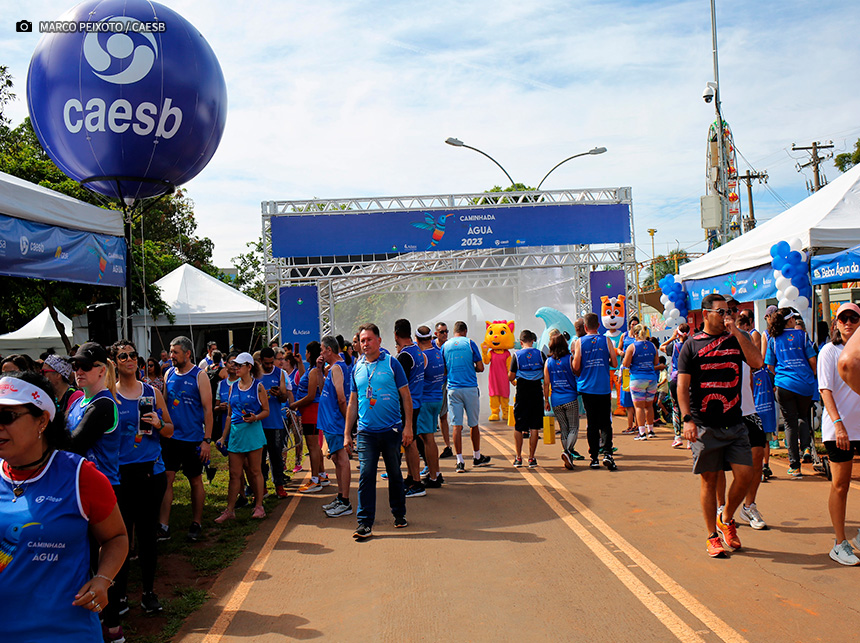 Caminhada da Água 2024 conta com atividades para todos os públicos