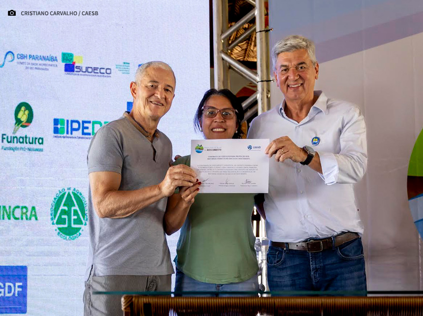 Caesb remunera produtores rurais para incentivar preservação do Rio Descoberto