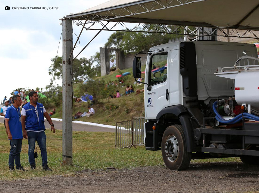 Caesb participa da encenação da Paixão de Cristo no Morro da Capelinha