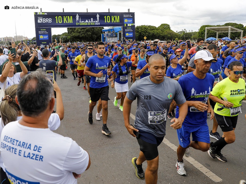 Corrida Flores do Cerrado altera trânsito no Eixo Monumental neste domingo (10)