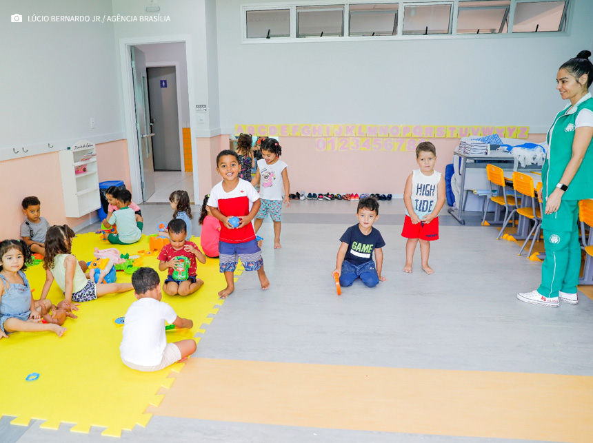 DF deve contar com mais 17 novas creches até o fim do ano para ampliar vagas infantis