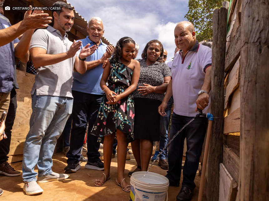 Água encanada leva cidadania para famílias do Dorothy Stang, em Sobradinho
