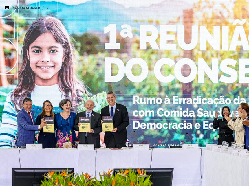 Lula: “Combate à fome é prioridade zero neste país”