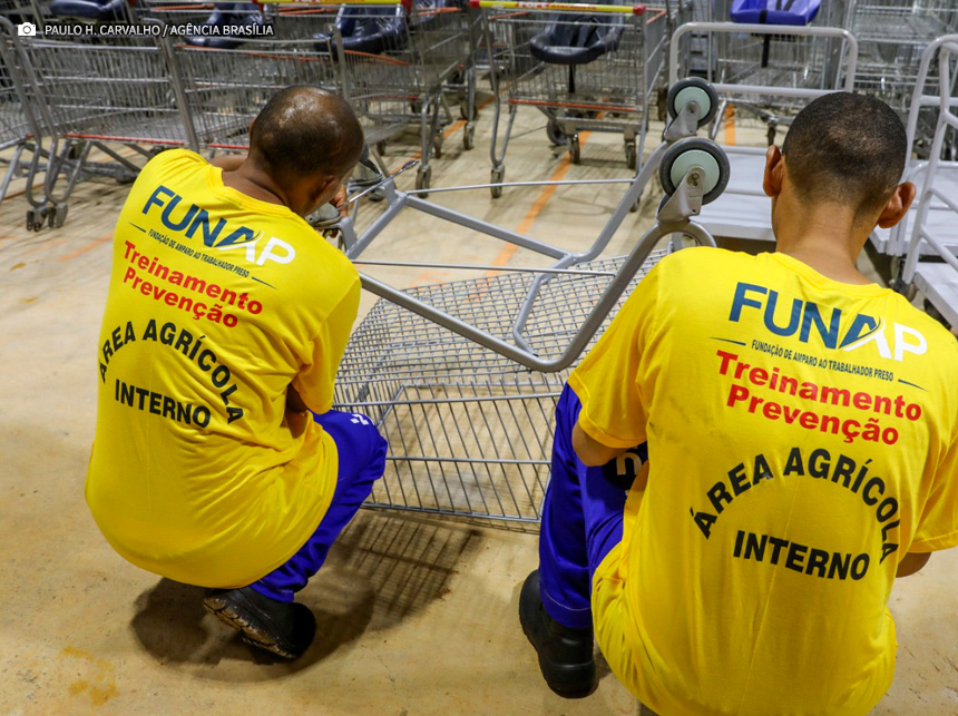 Parceria público-privada qualifica reeducandos para o mercado de trabalho