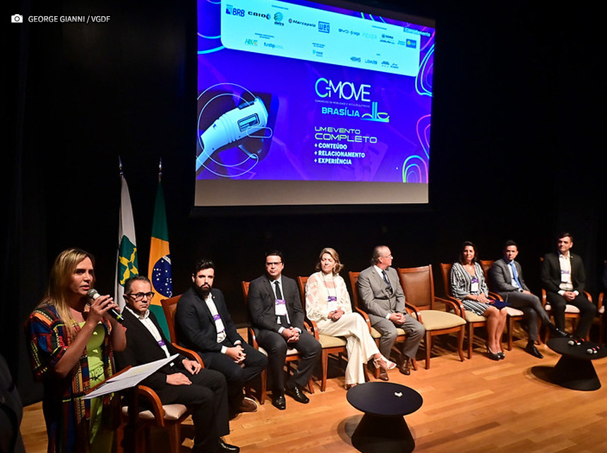 Vice-governadora Celina Leão participa de congresso sobre a mobilidade urbana no DF