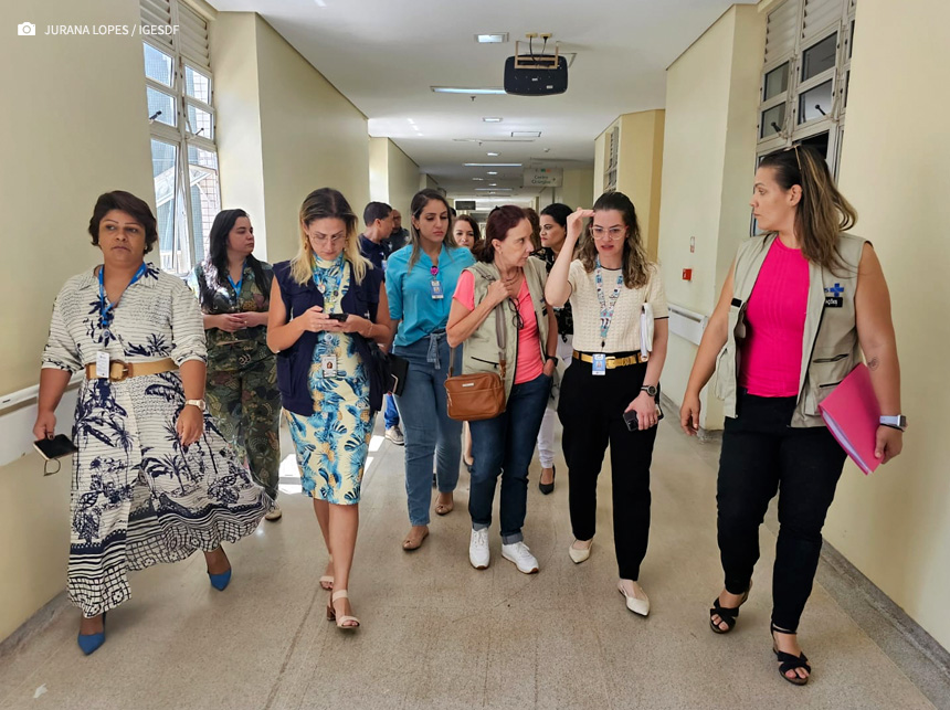 Ministério da Saúde faz visita técnica ao Hospital Regional de Santa Maria