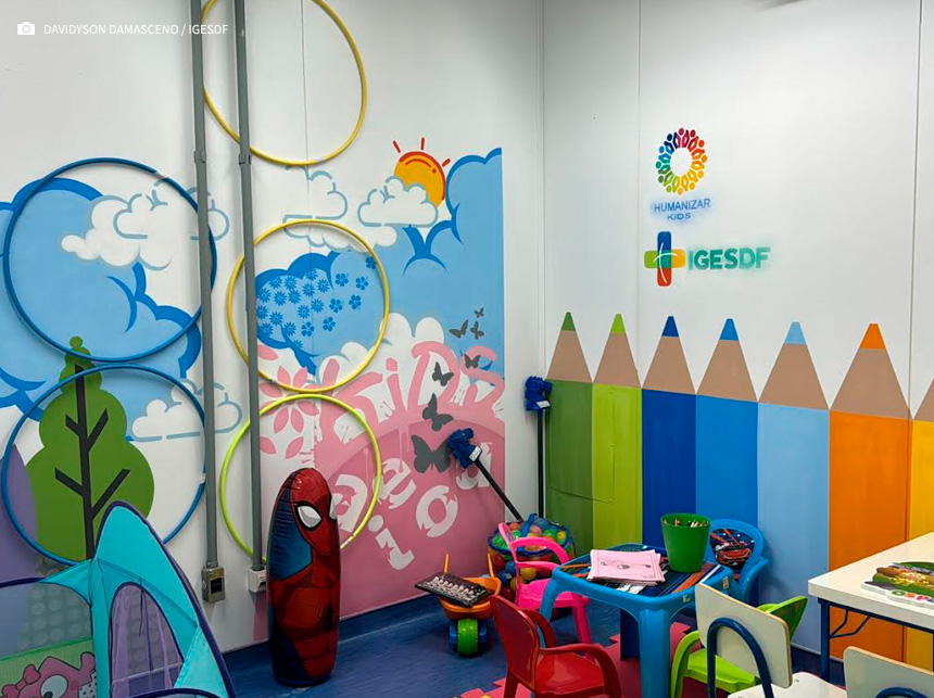 Inauguração do novo Espaço Kids na UPA de Ceilândia I