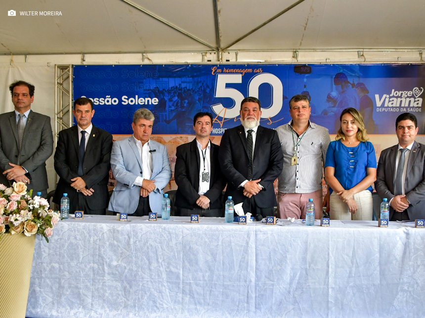 CLDF: Em sessão solene Jorge Vianna celebra 50 anos do HRT e homenageia servidores que faleceram em fevereiro