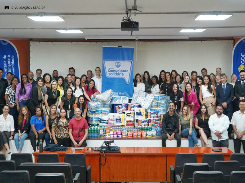 Kits devem ser distribuídos às famílias afetadas pelas chuvas no DF