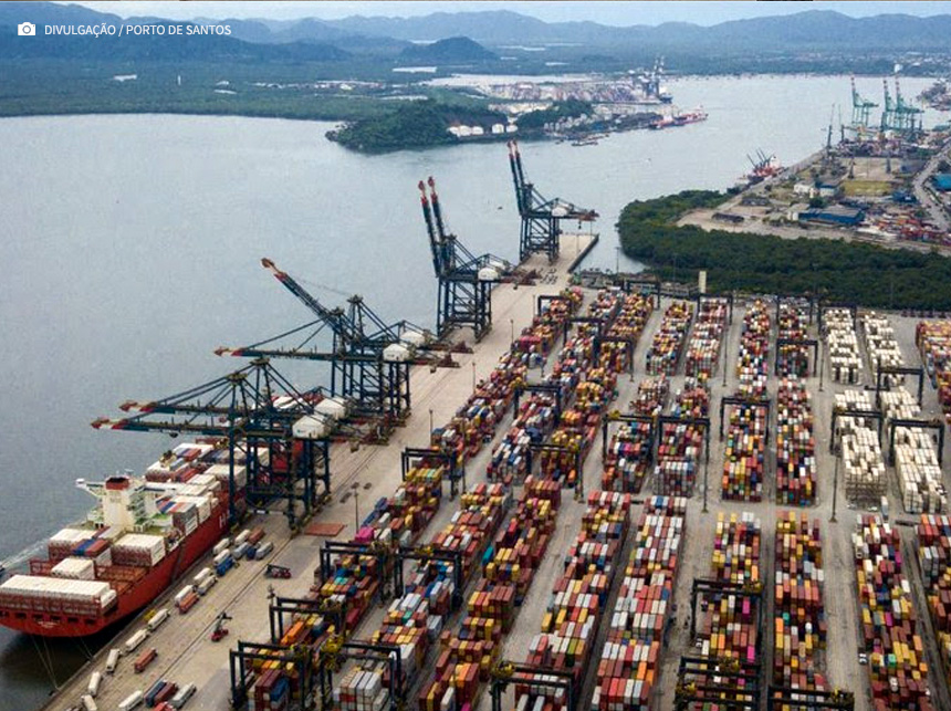 Com investimento recorde, Porto de Santos terá aporte de R$ 12,6 bilhões para os próximos quatro anos