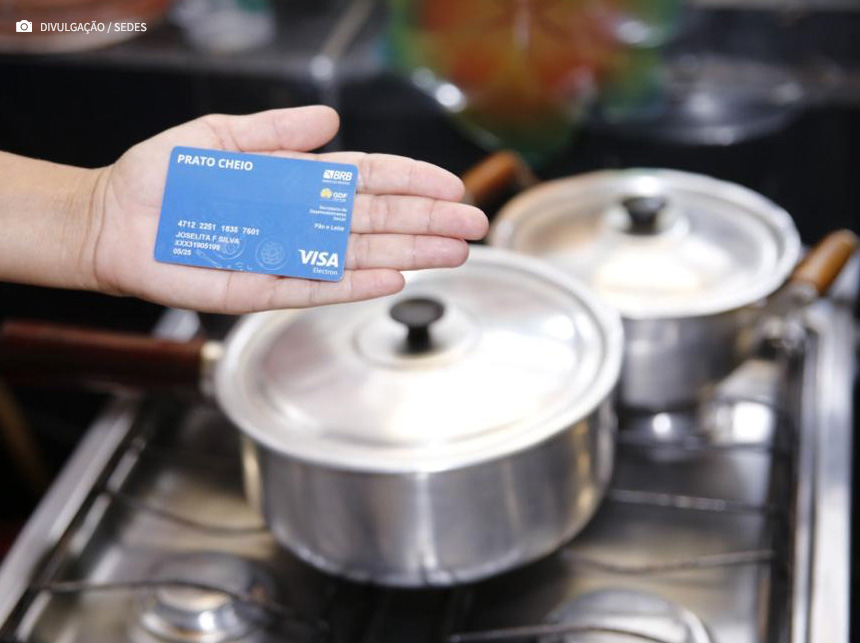 GDF libera R$ 32,6 milhões para pagar Cartão Prato Cheio e DF Social