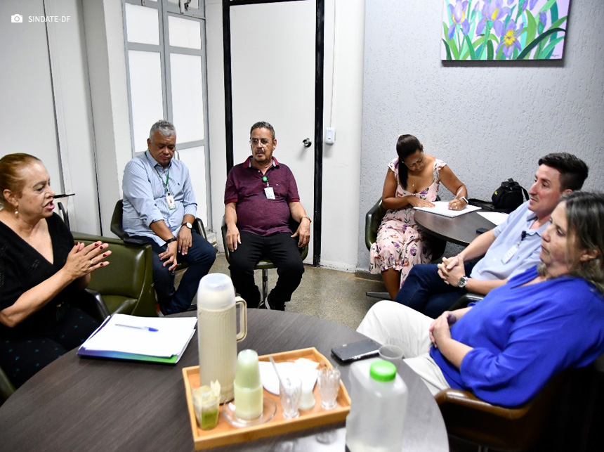 Sindate-DF se reúne com direção do Hospital de Planaltina para resolução de conflitos em ala de internação