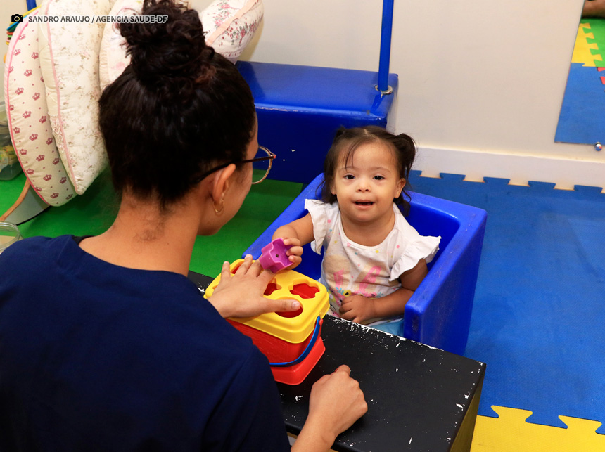 Rede pública tem centro de referência para o tratamento de síndrome de Down
