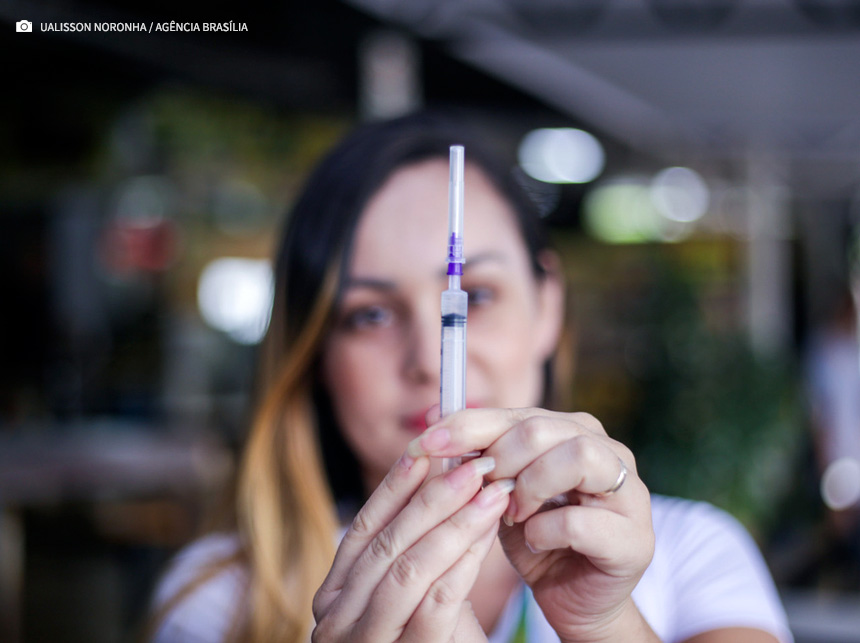 Ceilândia e Taguatinga receberam ações de vacinação no fim de semana