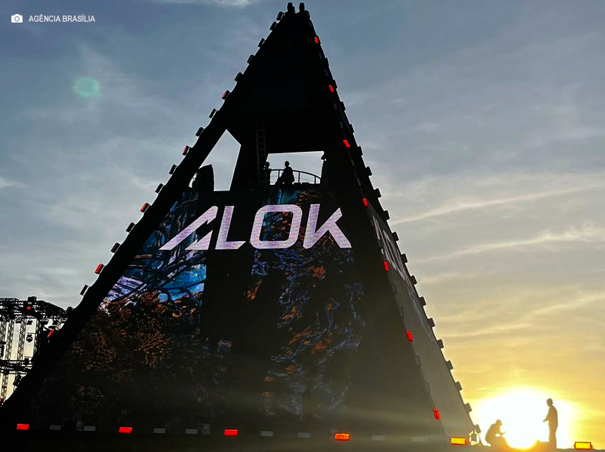 Brasília 64 Anos: sábado com Alok, muita diversão, cultura e lazer