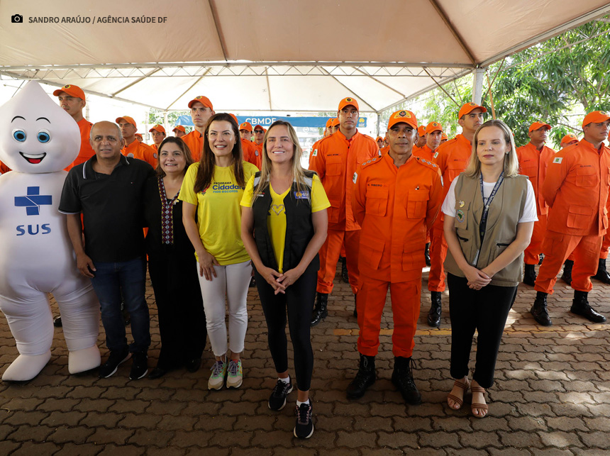 Arapoanga: Vacinação e combate à dengue marcam o 27º GDF Mais Perto do Cidadão