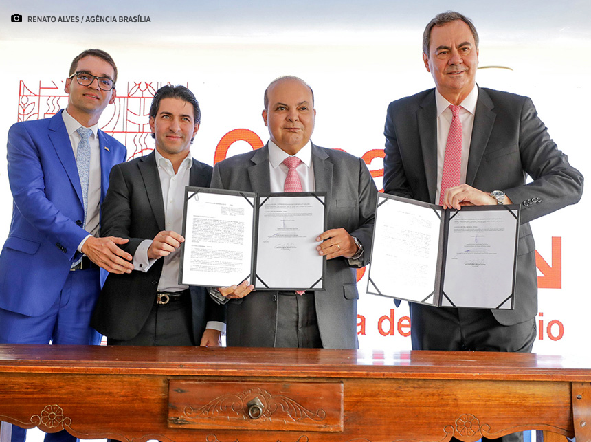 GDF assina parceria com o Senac para gestão da Casa de Chá