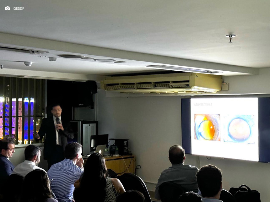 Encontro oftalmológico no HBDF promove avanços na cirurgia de catarata