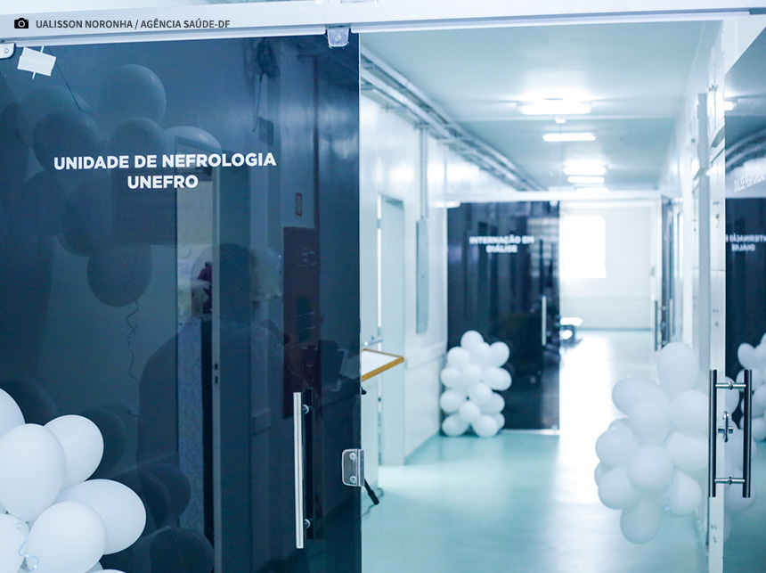 Revitalização da nefrologia do Hospital Regional do Gama amplia para 50 vagas a diálise peritoneal