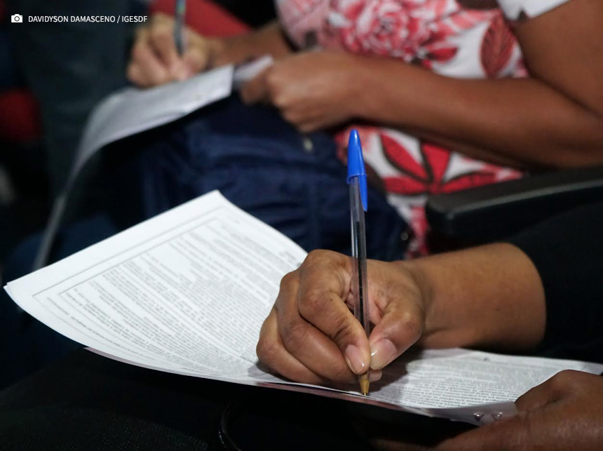 IGESDF abre processo seletivo para cargo de copeiro