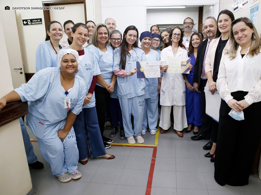 Hospital de Base recebe selo de excelência para UTI Cirúrgica pelo segundo ano consecutivo