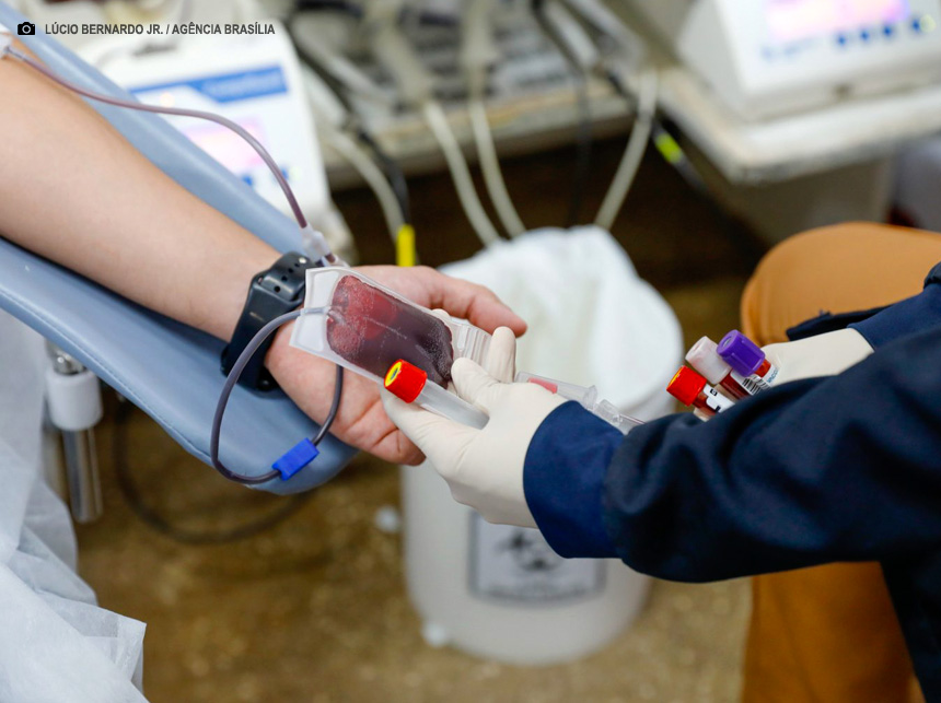 Hemocentro opera 42% abaixo do ideal e convoca população para doar sangue