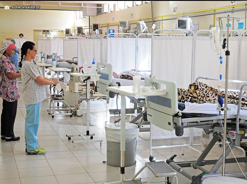 Distrito Federal registra queda de infecções em UTIs