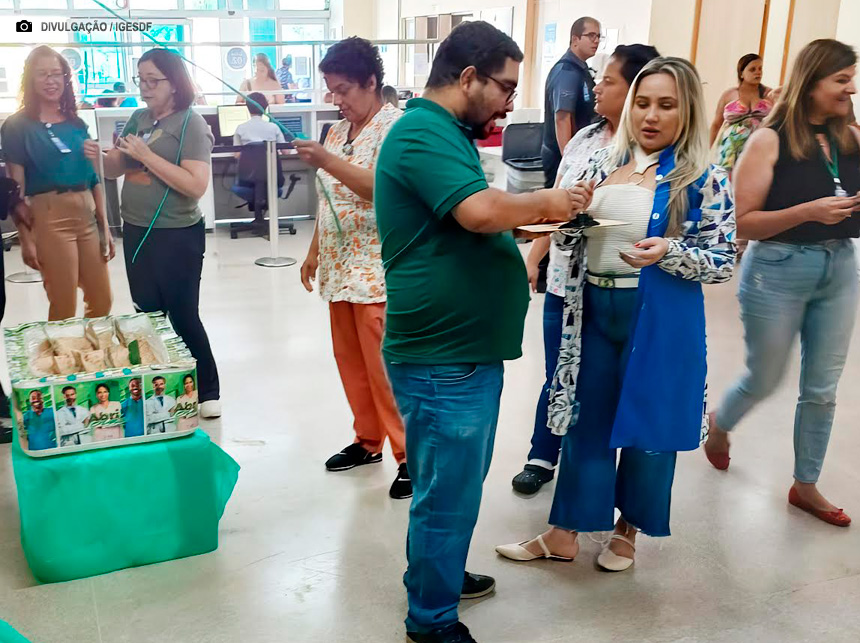 Abril verde conscientiza colaboradores do HRSM sobre a importância da segurança e saúde no ambiente de trabalho