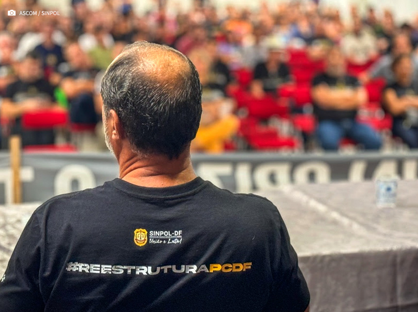 Reestruturação: policiais civis e delegados do DF buscam negociar subsídio com GDF e governo federal