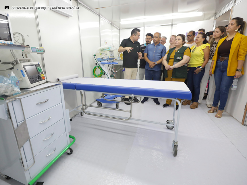 Planaltina recebe tenda de acolhimento para pacientes com dengue