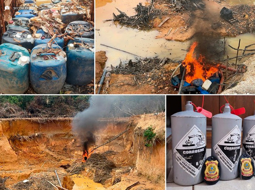 Megaoperação destrói infraestrutura criminosa na Terra Indígena Yanomami