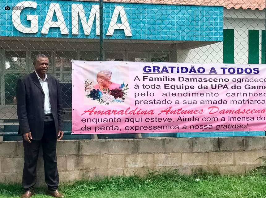 Equipe multidisciplinar da UPA do Gama recebe homenagem