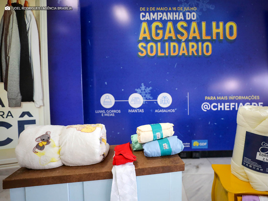 Campanha do Agasalho promove arrecadação de itens para população vulnerável