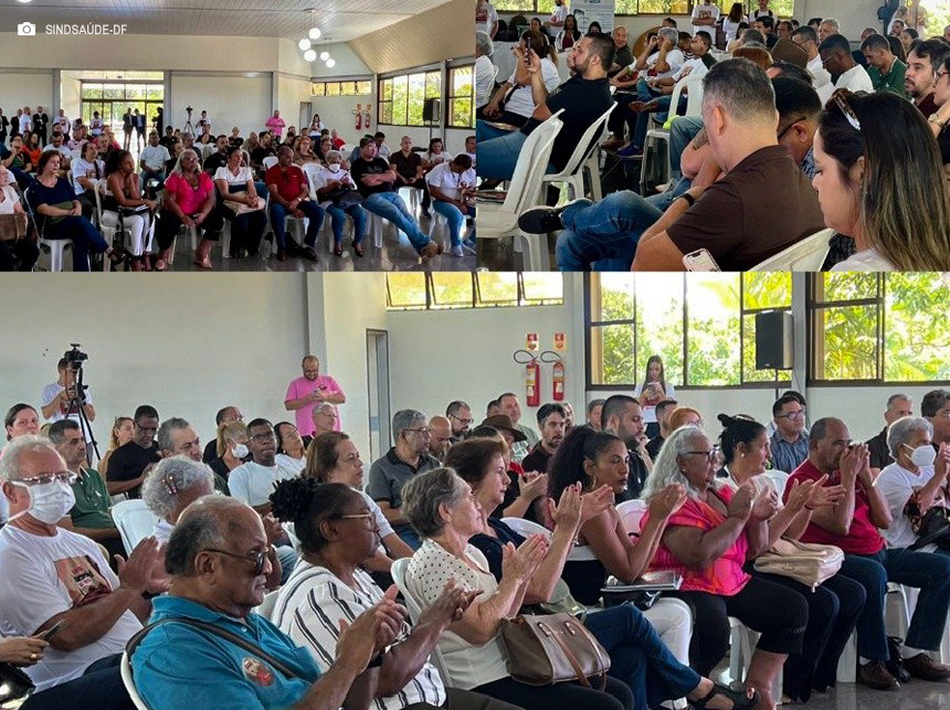 Sem credibilidade, investimento milionário do SindSaúde-DF em assembleia termina sem quórum para deliberação