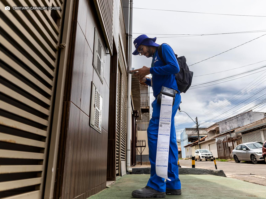Parcelamentos de débitos da Caesb serão emitidos em contas separadas