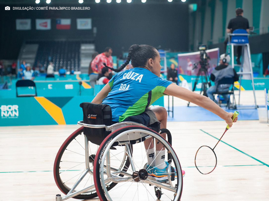 Apoiada por programa do GDF, Daniele Souza é classificada para as Paralimpíadas de Paris