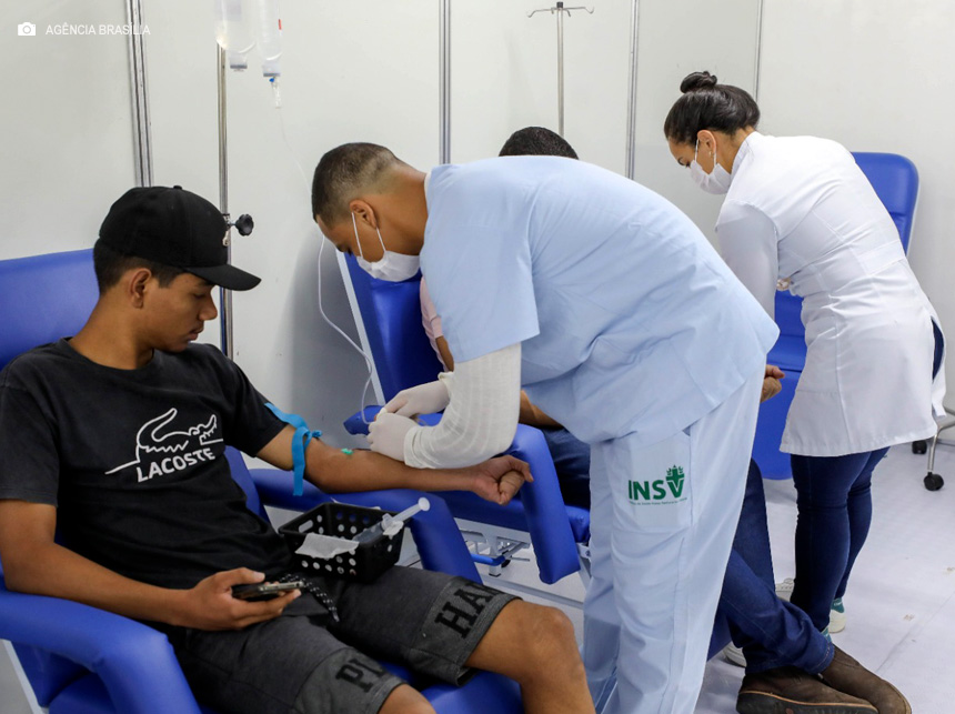 Tendas instaladas no DF acolhem mais de 16,7 mil pessoas com suspeitas de dengue