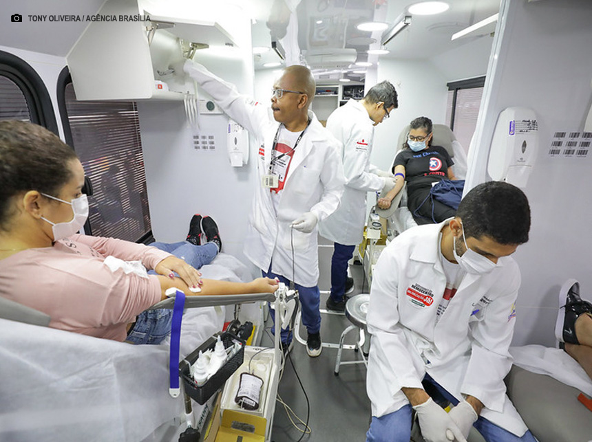 Hemocentro tem aumento na reserva ideal de sangue mas reforça apelo à população para sair do estoque crítico