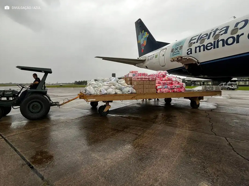 Doações internacionais ao Rio Grande do Sul serão isentas de impostos