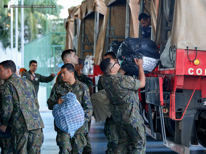 Por falta de espaço para armazenamento, GDF suspende temporariamente recebimento de doações para o Rio Grande do Sul