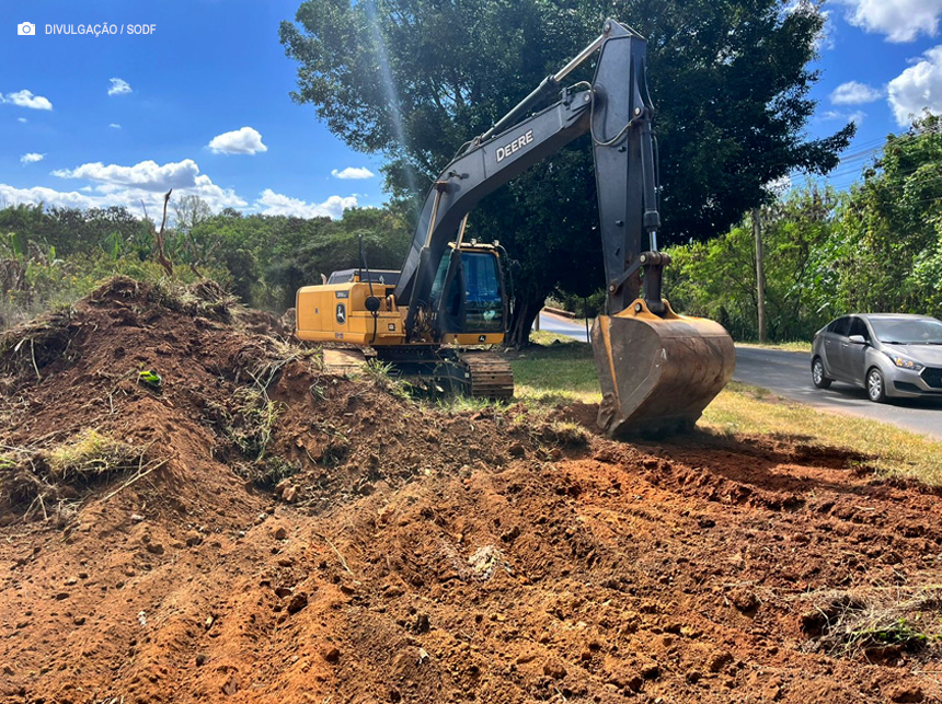GDF inicia duplicação da via de ligação entre Guará e Núcleo Bandeirante