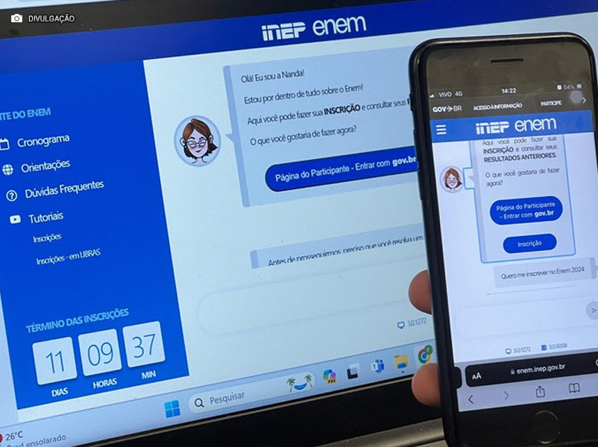 Vai fazer o Enem 2024? Inscrições já estão abertas