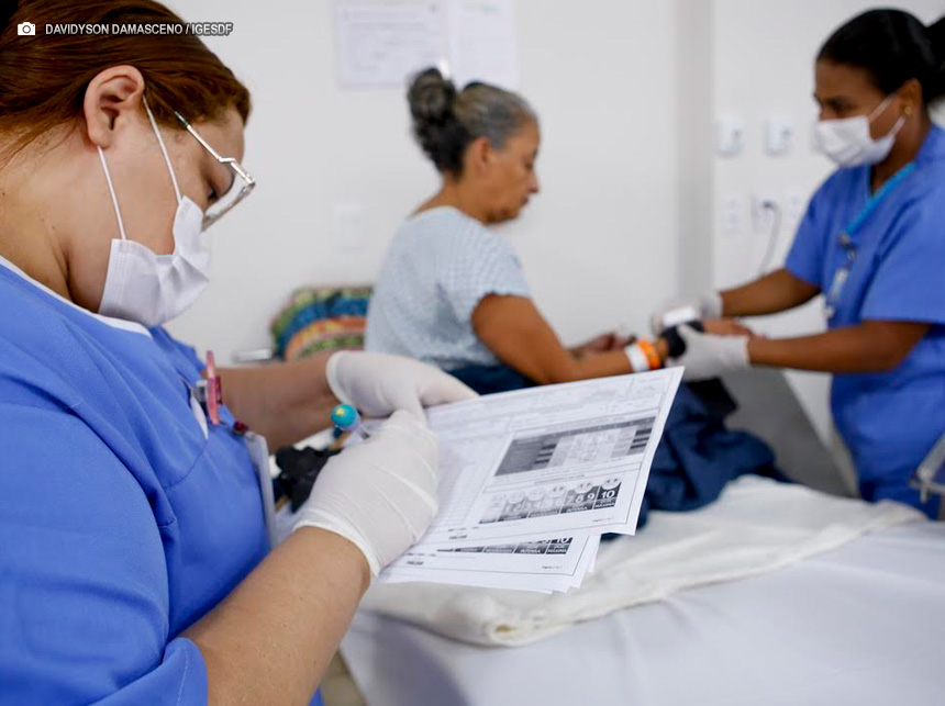 IGESDF abre vagas de técnico de enfermagem e médico neurologista