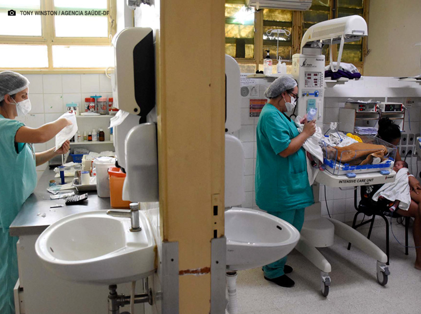 Enfermeiros da rede pública do DF fazem 3 milhões de procedimentos em quatro meses