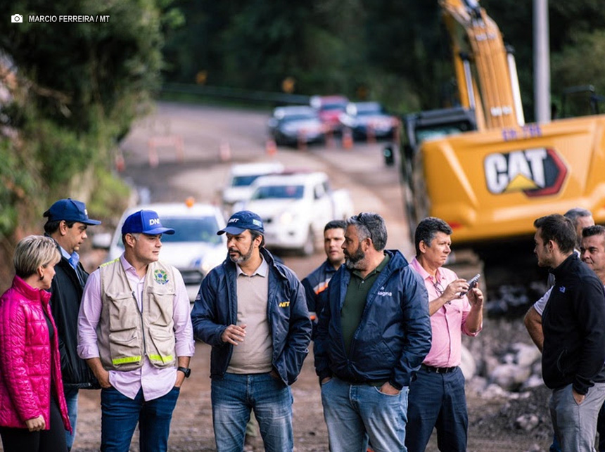 Tráfego na rodovia BR-116/RS, liberado nesta quinta-feira (16), garante fluidez ao trânsito na região de Guaíba (RS)