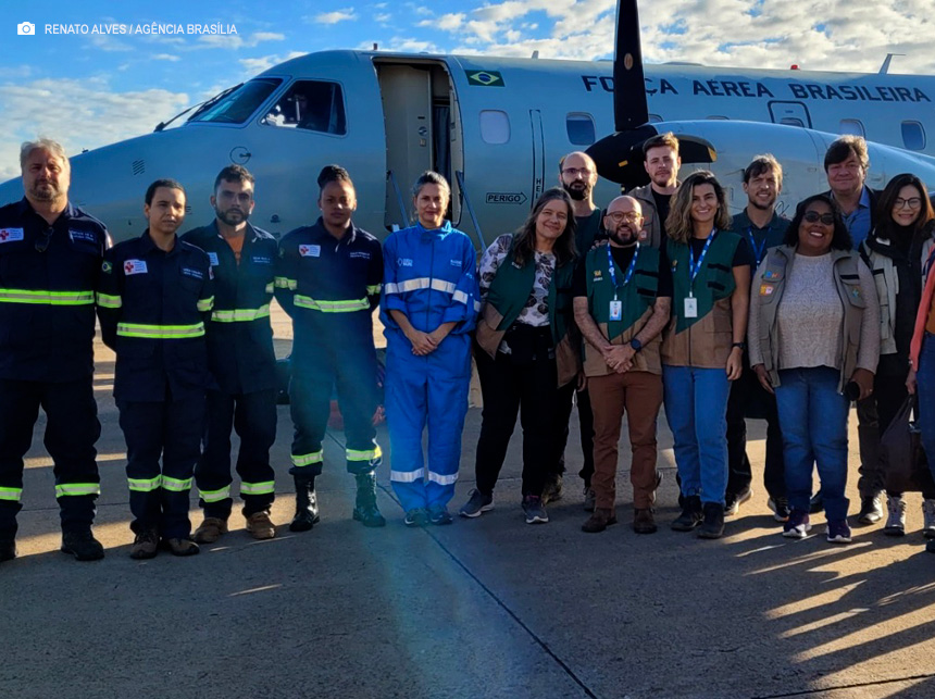 GDF envia servidores para reforçar equipes na gestão de abrigos do Rio Grande do Sul